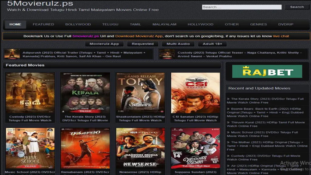 Unveiling the World of 5movierulz Your Gateway to Free Movie Streaming