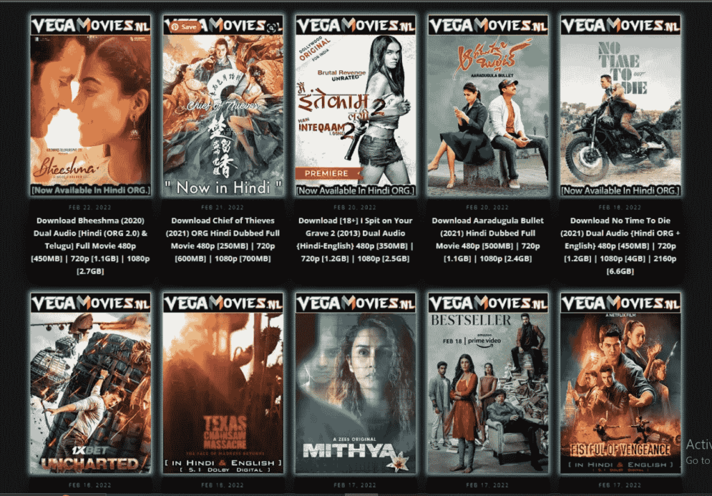 Vegamovies Your Ultimate Destination for Movies and TV Shows Unblock